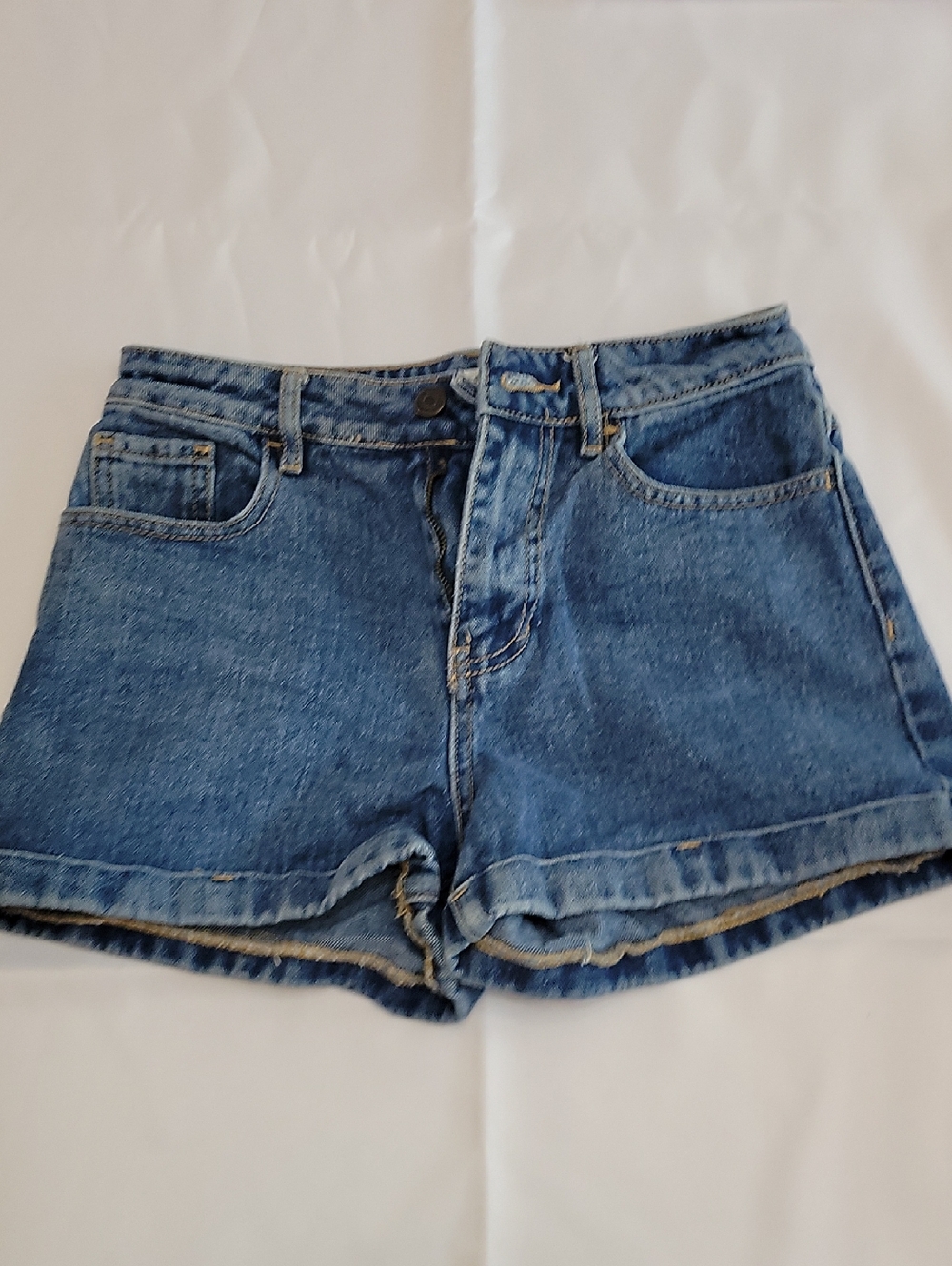 PacSun Blue Denim Women’s High-Rise Shorts